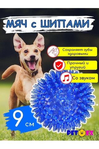 Pet-ex 9 Cm Dikenli Köpek Topu 193079120