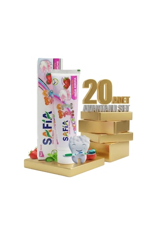 Safia Çocuk Diş Macunu 20x60 Ml