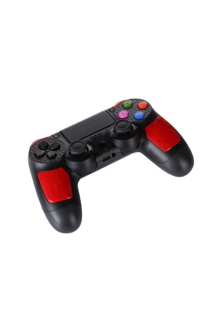 Kablosuz Bluetooth Elmas Doku Şok Dokunmatik Plaka Oyun Kolu Denetleyicisi İle Sony Ps4 İçin Akıllı Gösterge Kırmızı
