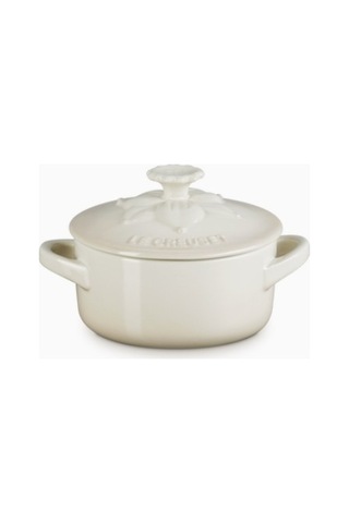 Le Creuset Jardin Mini Lüks Seramik Sunum Kabı Servis Tabakları Meringue 4