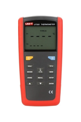 Uni-T Ut 325 Çift Girişli Profesyonel TermoM Usb Datalogger U