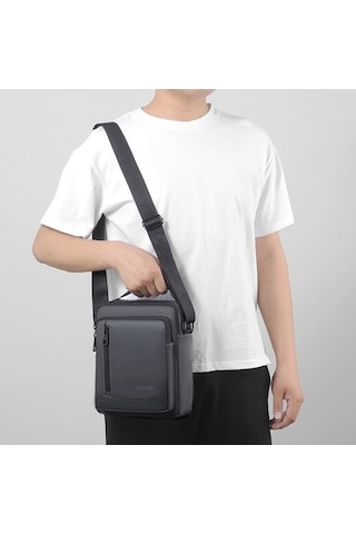 Wondernest Weıxıer D238 Erkekler Rahat Omuz Messenger Çanta Büyük Kapasiteli Çanta, Yeni Tasarım Altın