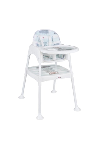 Babydoor 3ın1 Filli Çalışma Masalı Pedli Mama Sandalyesi