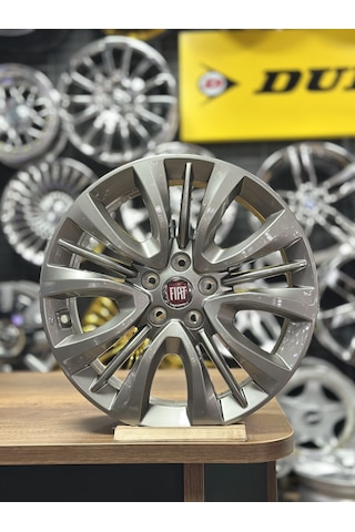 Sıfır Opar 16 İnç 5x98 Fiat Egea, Doblo, Fiorino Füme Jant Takımı