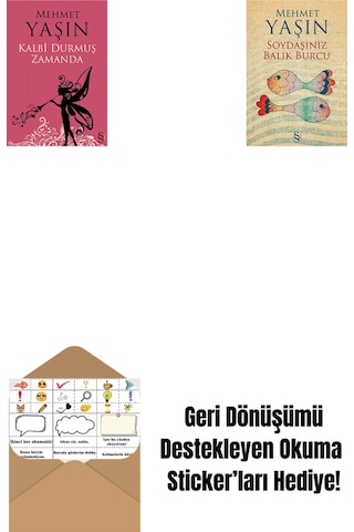 Kalbi Durmuş Zamanda + Soydaşınız Balık Burcu + Okuma Sticker'ları