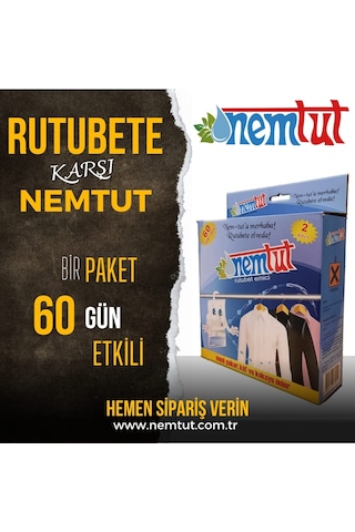 Nem Tutucu Alıcı Rutubet Giderici Önleyici Korozyon Önleyici Koku Giderici 3 Kg (3 Kutu - 6 Paket)