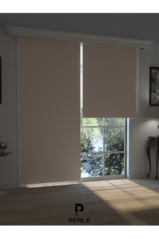 Krem Blackout Stor Perde Tam Karartma Yüksek Kalite Superblackout Krem