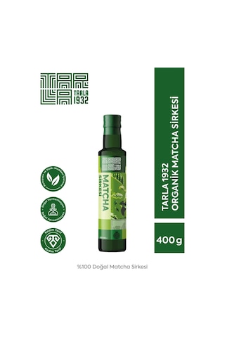 Tarla1932 Matcha Sirkesi 250 Ml Doğal Fermantasyon
