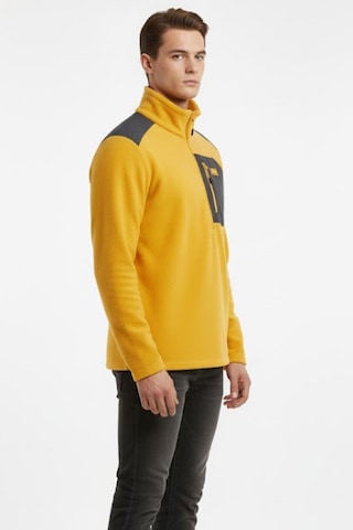 Helly Hansen Erkek Block Polar Sweatshirt Sarı