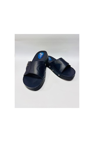 Style Comfort Ortopedik Halluks Valgus Anatomik Taban Kemik Çıkıntısı Ve Topuk Dikeni Terliği Cırtlı Schwjl.03 Lacivert