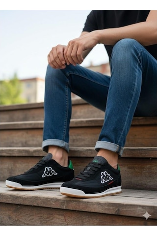 Kappa Merdane Black Spor Ayakkabı Seibo Kp-1041m Siyah