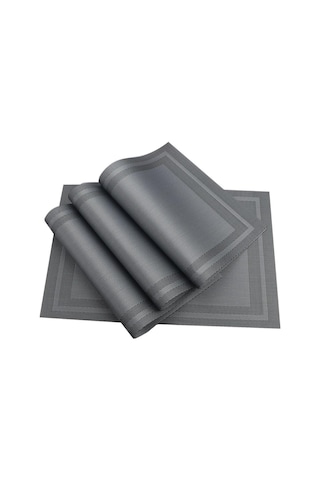 Mavi Tablemat 6 Adet Pvc Mutfak Yemek Placemats Masa Yemeği Mat Coaster Su Geçirmez Masa Pedi Bireysel Danteller Fincan Paspaslar Mavi