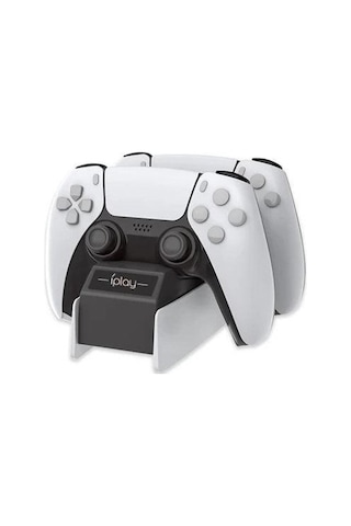 Ps5 Dualsense Şarj İstasyonu Alttan Şarj - Iplay Beyaz