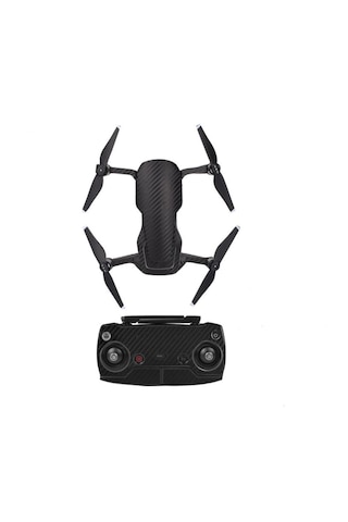 DJI Mavic Air için Siyah Karbon Grain Su Geçirmez Pvc Cilt Çıkart