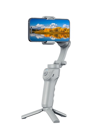 Wiwu Wi-se017 3-axis Yapay Zeka Destekli Çok Fonksiyonlu El Tipi Gimbal Stabilizatör Beyaz