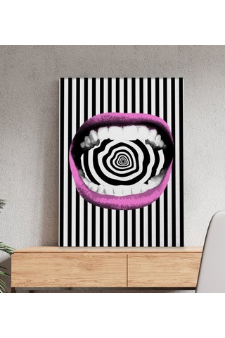 Bk Gift Fantastic Tasarımlı Kanvas Tablo-30 50x70cm Ev Dekorasyonu, Ev Hediyesi Bitmeyencom29946 Bk Gift