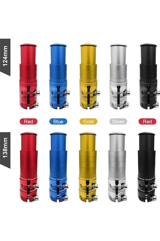 Artfulabode Yükseltici Yükseltici Yükseltici Uzatma Uzatıcı Sürüşü Stem Stem Mavi Gidon Forku Boyun Bisiklet Bisiklet Bisiklet Bisiklet Başlığı Alüminyum Alaşımlı Adaptörü Ca Mavi