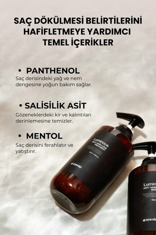 Luminous Saç Dökülmesine Karşı Bakım Kremi 500 Ml