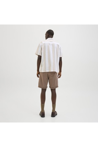 Jack & Jones Jack&jones Bowie Solid Erkek Kahverengi Şort Kahverengi