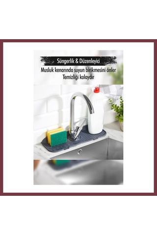 Storeşahin Silikon Lavabo Matı 13 36 Cm Shn0720 Çok Renkli