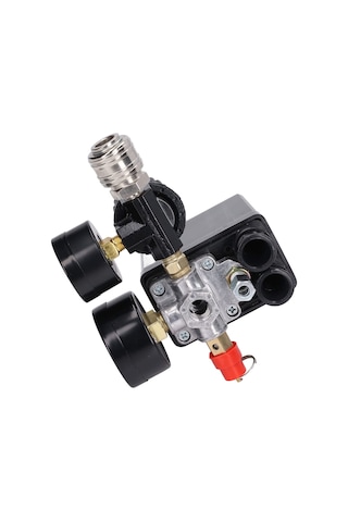 25-50 Lt Kompresör Basınç Şalteri Komple Seti 6 Parça