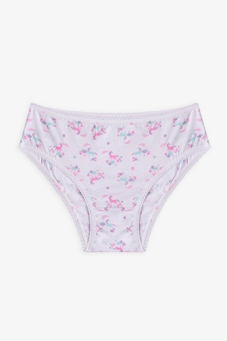 Penti Renkli Kız Çocuk Lovely Pamuklu 5'li Slip Külot