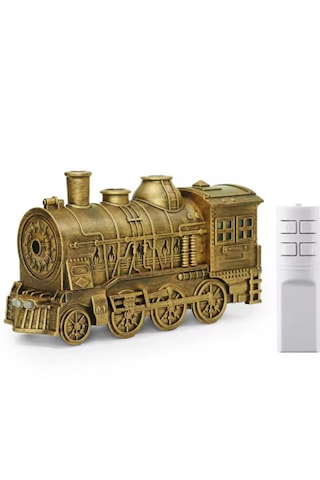 Vtn-46 Tren Şeklinde Buharlı Oda Hava Nemlendirici Işıklı Gold