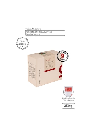 Colombia El Mirador Koji 250g Çekirdek Kahve – Çikolata, Ahududu, Guava Ve Tropikal Meyve