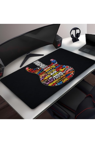 Karışık-2 30x70 Gaming Kaymaz Taban Oyuncu Ultra Pürüzsüz Mousepad 004