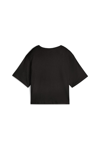 Puma 68497201 Ess Cropped No. 1 Logo Tee Kadın Spor Tişört SIYAH