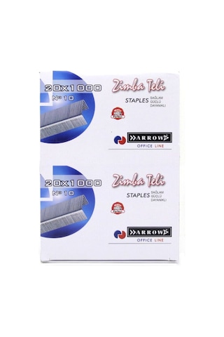 U-4 U4-1052 No-10 Zımba Teli 1000 Adet- 20'li Paket