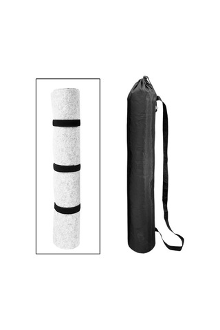 Homyl Yoga Mat Çantası 210d Polyester Spor Askılı 11.4cmx73cm Siyah