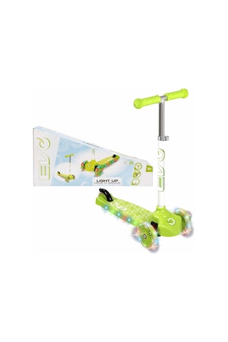 Evo Scooter 3tkr Işıklı Max 50kg Yeşil