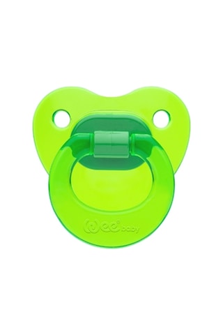 Wee Baby Akide Damaklı Emzik No:1 Yeşil 0-6 Ay