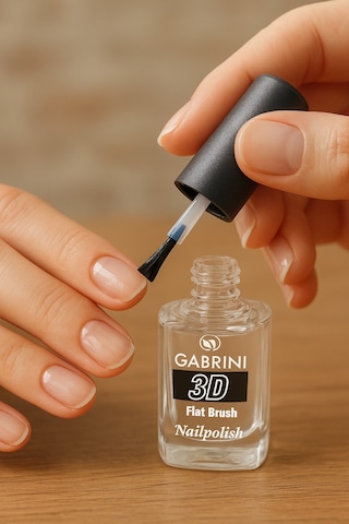 Girist Gabrini 3D Şeffaf Oje