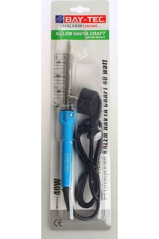 Bay-Tec Mk0412 Profesyonel Kalem Havya Lehim Craft 40 W