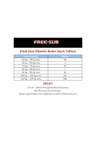 Free-Sub 3Mm Klasik Shorty - (Kısa), Sörf Scuba Tüplü Dalış Elbises Çok Renkli
