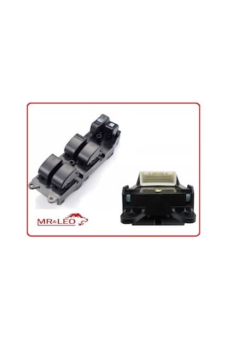 Toyota Corolla Uyumlu 2002-2006 Sol Dörtlü Cam Düğmesi Anahtarı 24 Fiş