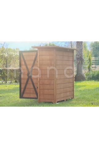 Mandumobilya “Mandu” Ahşap Bahçe Depolama Dolabı (Küçük) Diğer