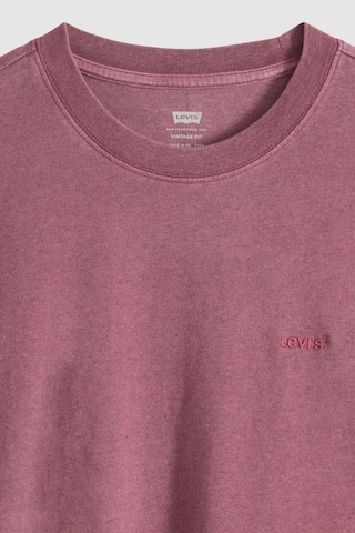 Levi's Red Tab Grunge Wash Roan Rou Erkek Vintage T-shirt-14425 Bordo