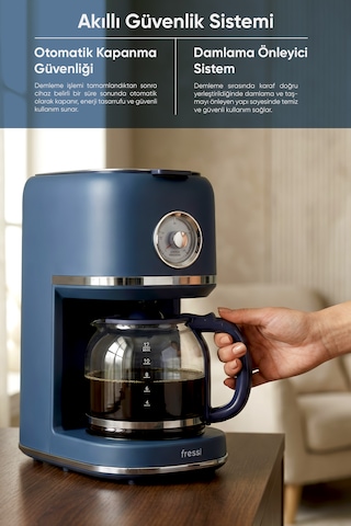 Fressi FR-FC1015 1,5 L Kadranlı Filtre Kahve Makinesi