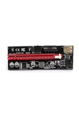 Unichrome V009S Plus PCI-E X1 To X16 Mining Yükseltici Riser 2 Adet