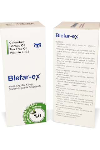 Blefarex Göz ve Kirpik Şampuanı 100 ML
