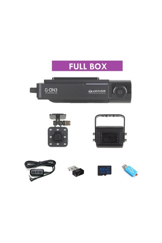 Gnet Gon3 T1 Qhd 2k 3 Kameralı Wi-fi Online Araç Kamerası