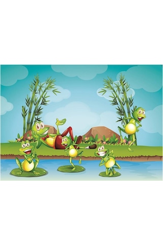 Art Puzzle 35+60 Parça Hayvanlar Ve Yavruları 4496