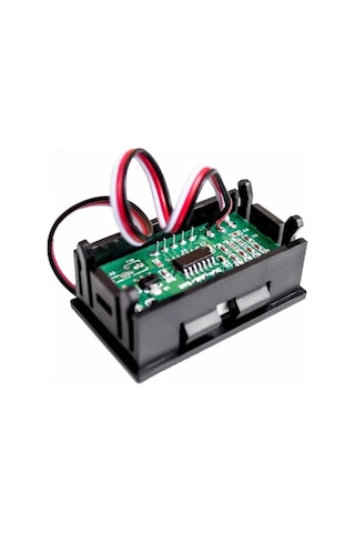 Dijital Mini Voltmetre 0.56" Dc 0 30v Yeşil Işıklı