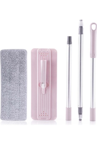 Flora 3 Bölmeli Trio Tablet Mop Seti Ve 4 Adet Mikrofiber Bez F405