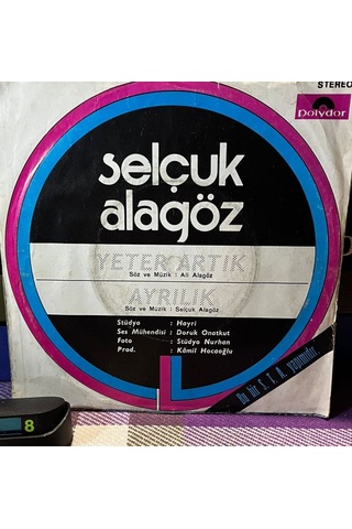 Selçuk Alagöz & Atılım - Yeter Artık / Ayrılık Polydor 45'lik Plak