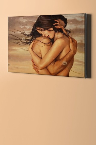 Webstyle Sayılarla Boyama Seti Kasnaklı Kavuşma 50 X 65 Cm