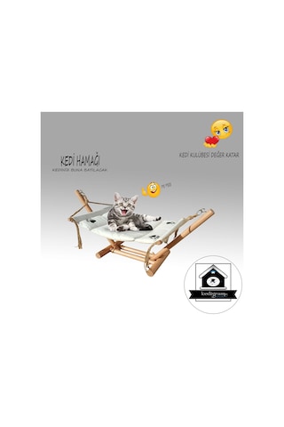 Kedigram Kedi Kulübesi Kedi Hamağı Beşik Kedi Evi Salıncağı